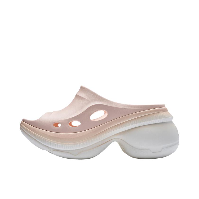 推荐商品：Kappa 甜甜圈 厚底 软底 简约 拖鞋 女款/落英粉