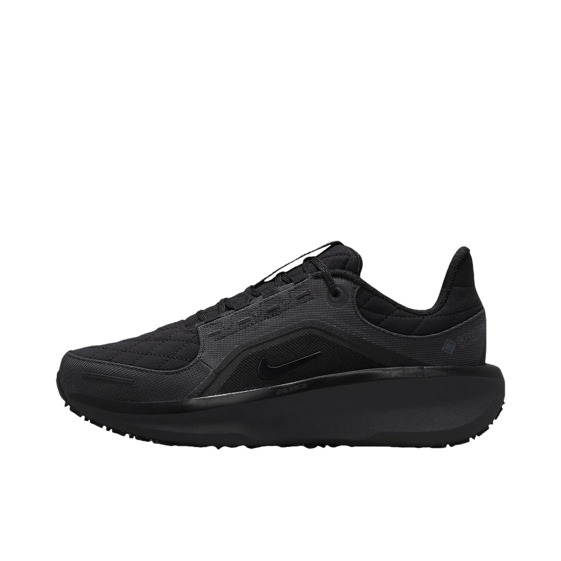 推荐商品：Nike Winflo 11 跑鞋 网面轻便减震简约休闲长跑短跑训练防水圆头贴合支撑 深黑色