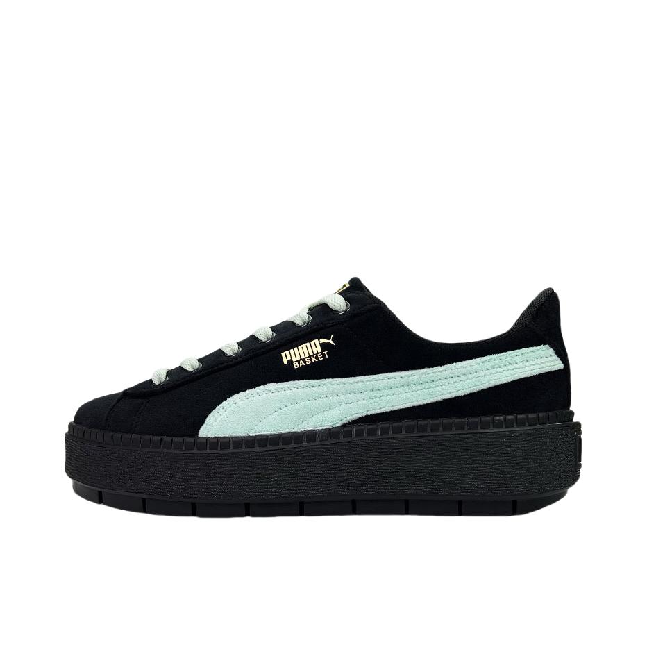 推荐商品：【定制球鞋】 Puma/彪马 Platform Trace 板鞋 可爱防滑耐磨轻便时尚百搭简约 女款/薄荷糖