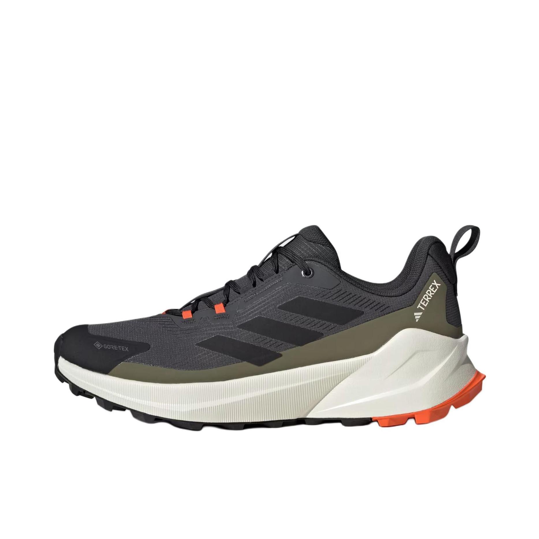 推荐商品：adidas  Terrex  Trailmaker 2.0  舒适缓震 防滑耐磨 防水抓地 户外休闲鞋 灰色/深绿色/白色