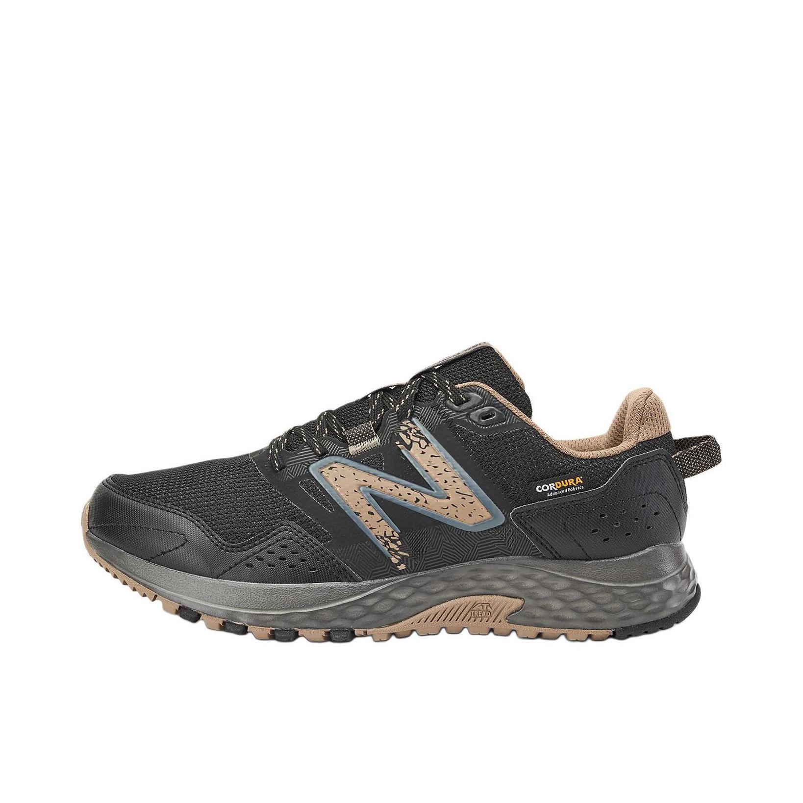 推荐商品：New Balance 410 跑鞋 潮流复古减震回弹防滑耐磨舒适轻便网面透气运动 D宽/黑色