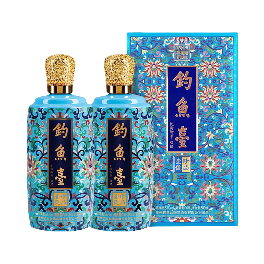 推荐商品：钓鱼台 珍品一号 500ml 53度 白酒 盒装