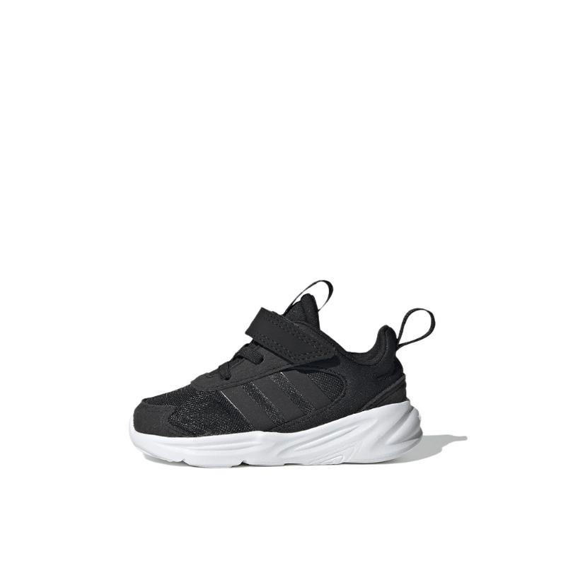推荐商品：adidas OZELLE EL 网面 魔术贴 防滑耐磨 减震轻便 舒适百搭 运动鞋儿童 婴童/黑色