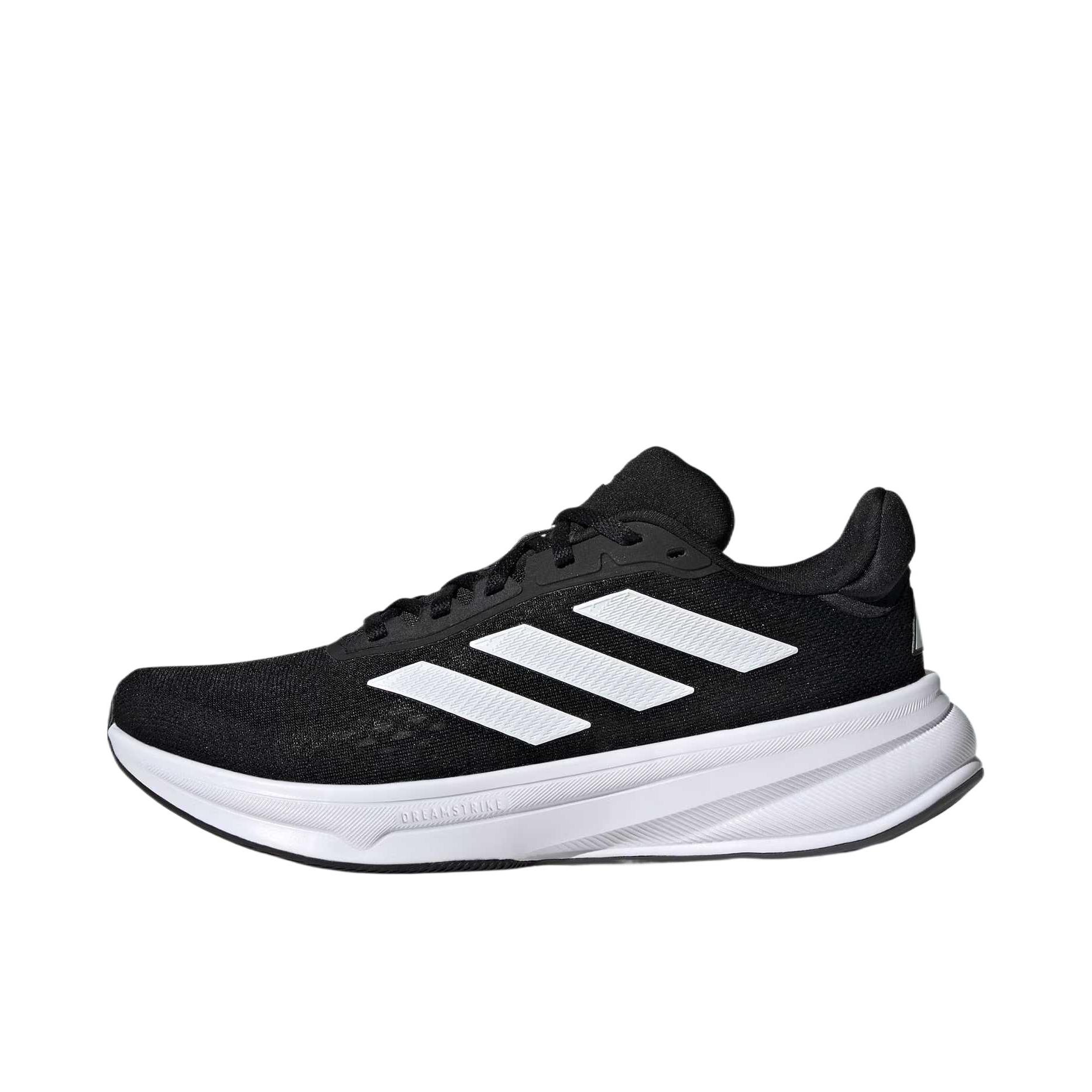 推荐商品：adidas Response Super 跑鞋 防滑耐磨减震透气舒适百搭时尚 碳黑色/白色