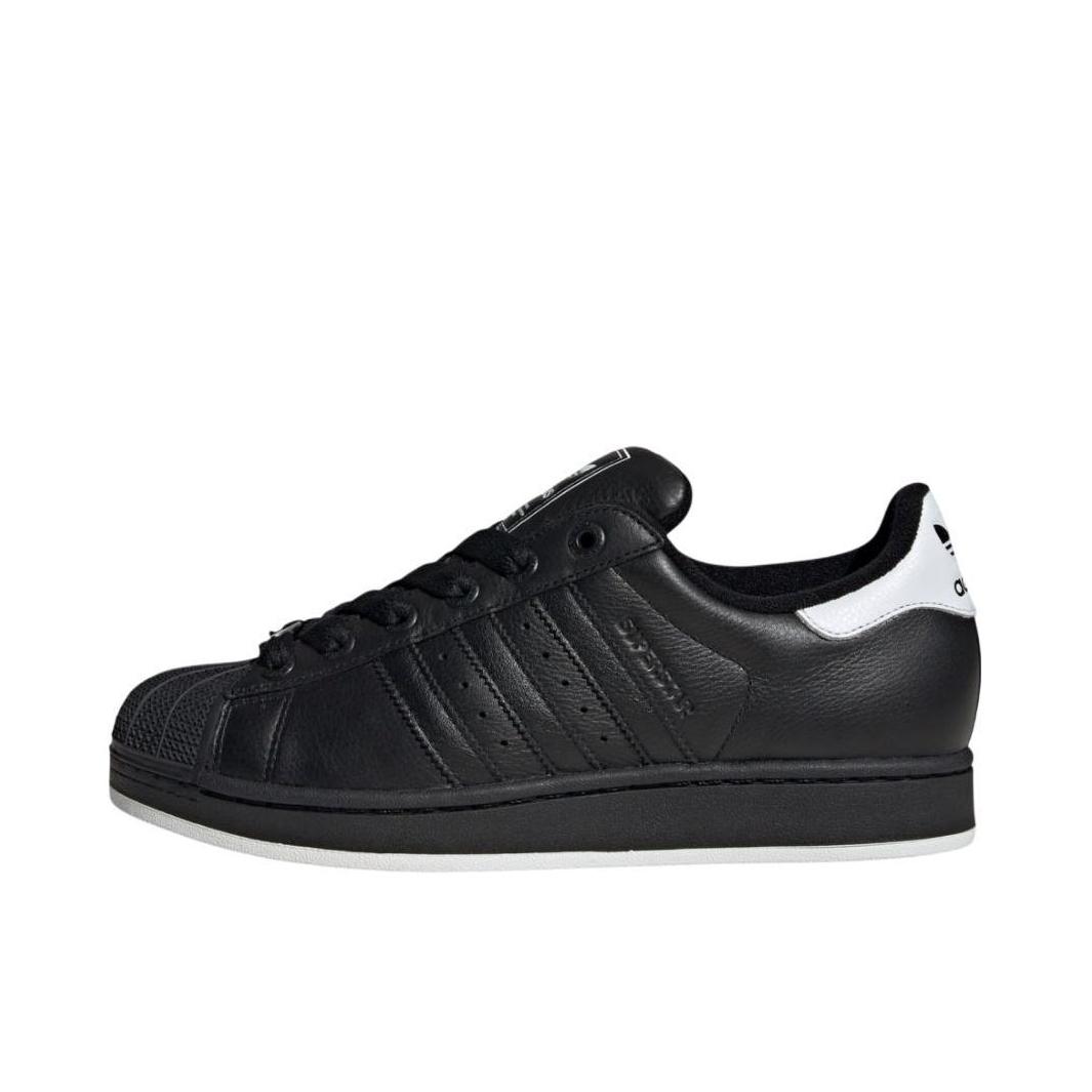 推荐商品：adidas Originals Superstar 2 板鞋 复古防滑耐磨贝壳头贴合圆头支撑 碳黑色/白色