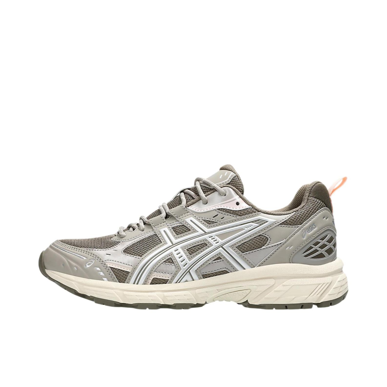 推荐商品：Asics/亚瑟士 GEL-NUNOBIKI 运动休闲鞋 复古舒适减震防滑耐磨时尚百搭 深灰褐色/银色
