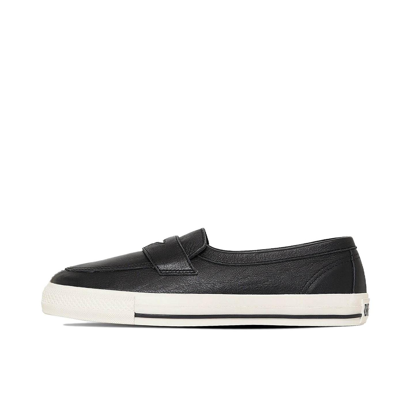 推荐商品：Converse/匡威 One Star Loafer ADDICT 柔软 防滑 低帮 圆头 板鞋 黑色