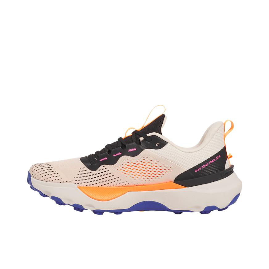 推荐商品：Under Armour/安德玛 Infinite Pro 减震透气 防滑耐磨 舒适轻便 简约百搭 轻跑版 跑鞋 黄油白