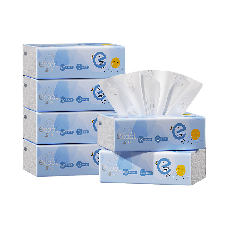 推荐商品：益初 初生系列 3层 抽纸 122mm*180mm