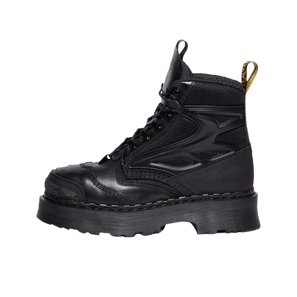推荐商品：Dr. Martens 14XX EXOSHIELD XX01 皮革 简约 短筒 圆头 马丁靴 黑色