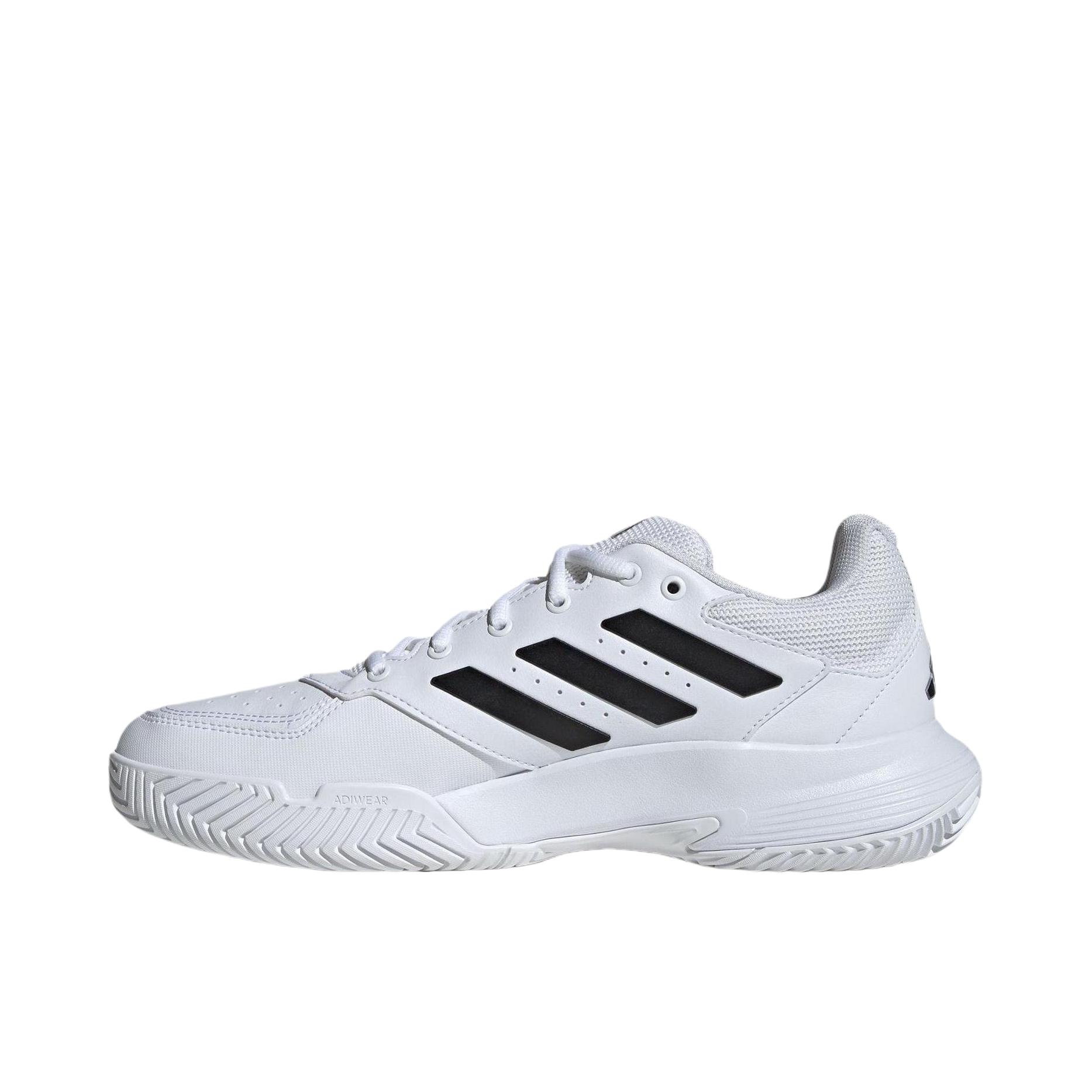推荐商品：adidas Gamecourt 2 SL 运动休闲鞋 舒适轻便减震防滑耐磨训练 白色