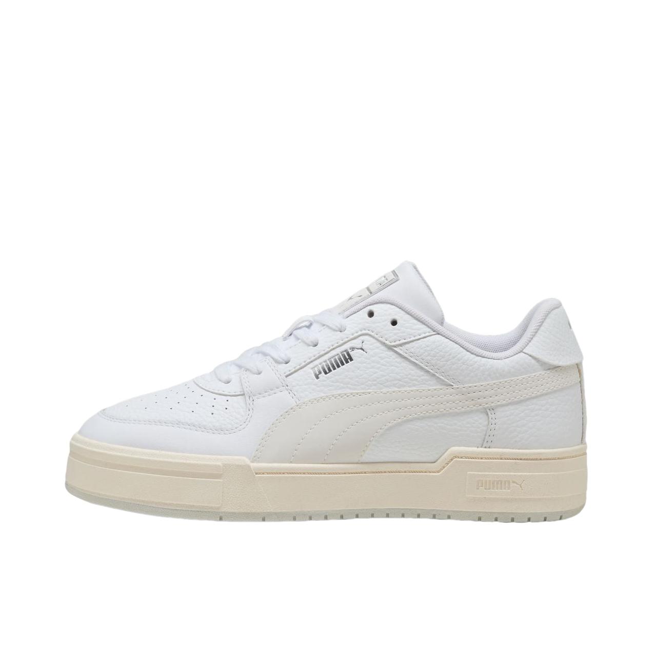 推荐商品：Puma/彪马 Ca Pro Classic 板鞋 舒适透气防滑耐磨厚底百搭复古时尚网球风拼接 云白色