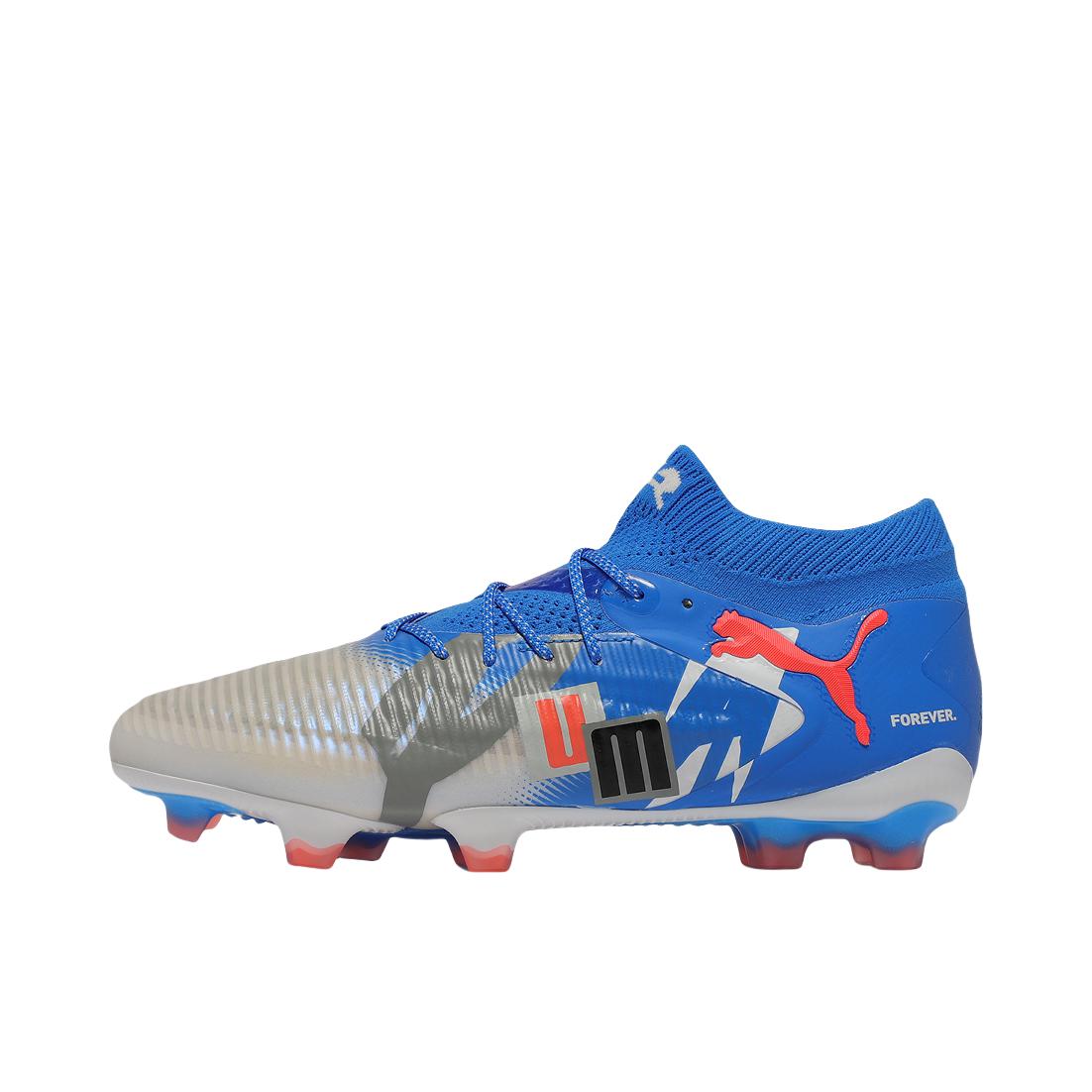 推荐商品：Puma/彪马 Future Ultimate 8 FG 顶级 长钉 人造草地 足球鞋 钉鞋 蓝色/灰色
