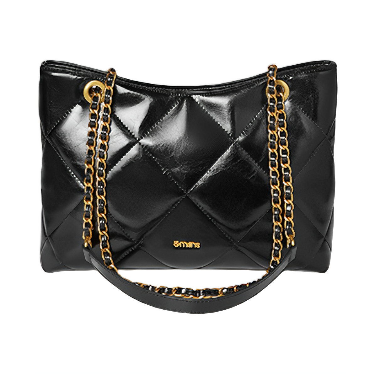 推荐商品：15 MINS 常规小香风菱格气质百搭大容量日常通勤牛皮腋下包链条包单肩包