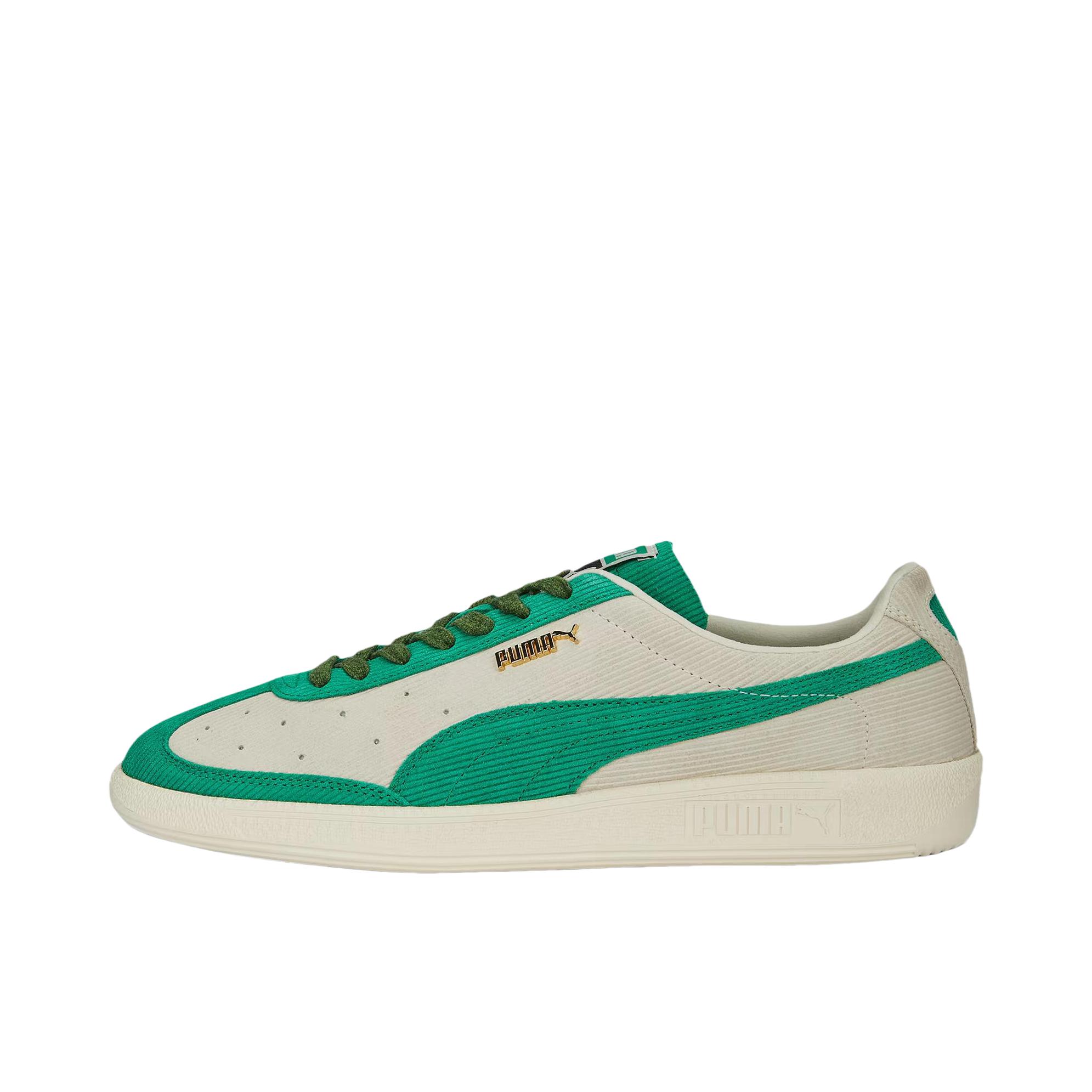 推荐商品：Puma/彪马 Vlado Stenzel Suede T头鞋 德训鞋 板鞋 舒适轻便防滑耐磨百搭复古 女款/米色/绿色 