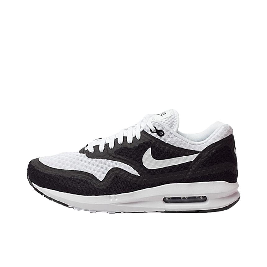 推荐商品：Nike Air Max Lunar 1 跑鞋 舒适回弹防滑轻便潮流抗冲击气垫 Black White 黑白