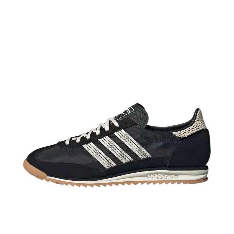 推荐商品：【马思纯同款】 adidas Originals SL 72 T头鞋 德训鞋 运动休闲鞋 轻便防滑耐磨透气舒适简约复古 黑色/灰色/白色