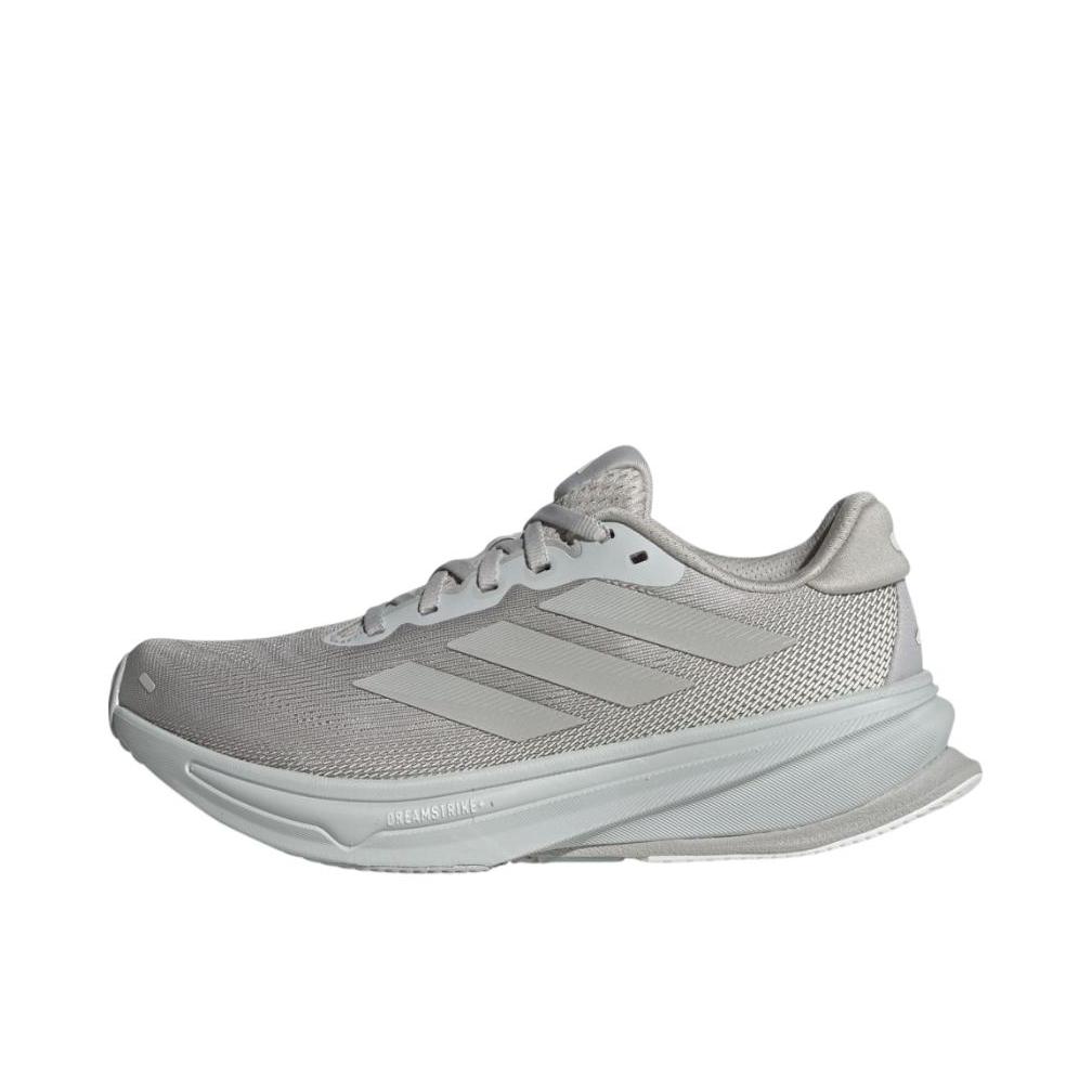 推荐商品：adidas SUPERNOVA Rise 2 跑鞋 缓震回弹稳定透气防滑耐磨防水支撑轻便贴合柔弹 女款/灰色