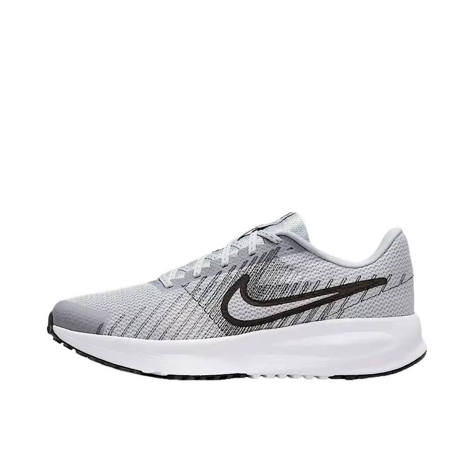 推荐商品：Nike RUN DEFY 跑鞋 低帮减震防滑耐磨系带平底抓地舒适百搭 狼灰/白色