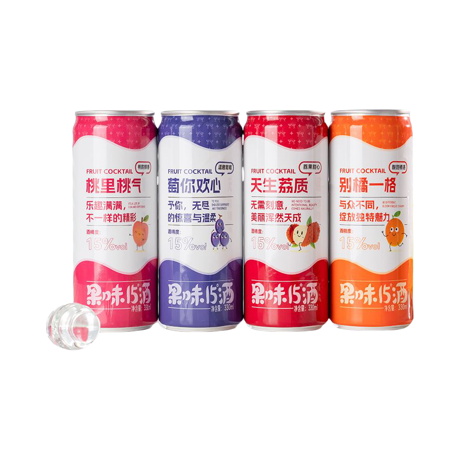 推荐商品：圣乔治庄园 果味酒 330ml 15%vol 罐装