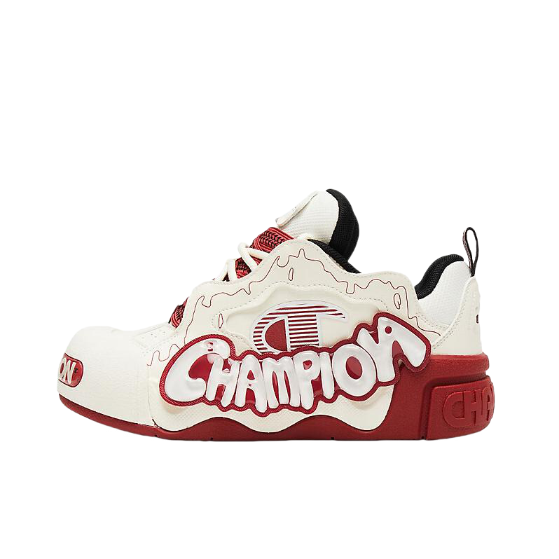 推荐商品：Champion/冠军 Jelly 厚底增高 平跟 日常 运动休闲鞋 红色