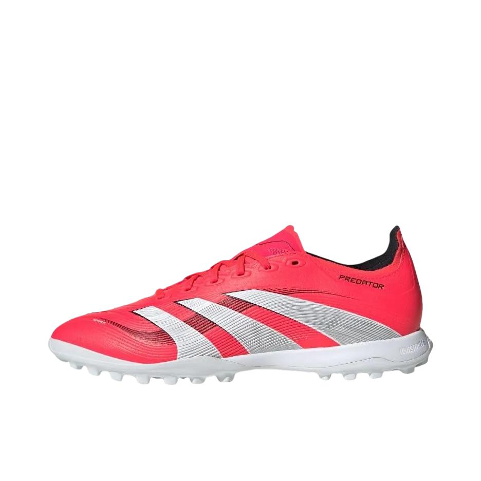 推荐商品：adidas Predator League TF 中端 胶质碎钉 人造草地室外硬地 防滑耐磨 舒适减震 足球鞋 红色/白色
