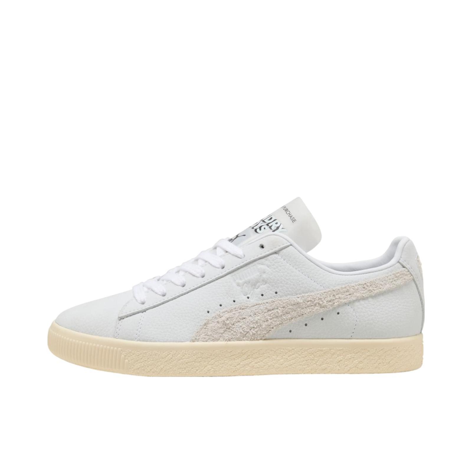 推荐商品：Puma/彪马 Clyde 板鞋 舒适减震防滑耐磨轻便百搭复古潮流 灰色/白色