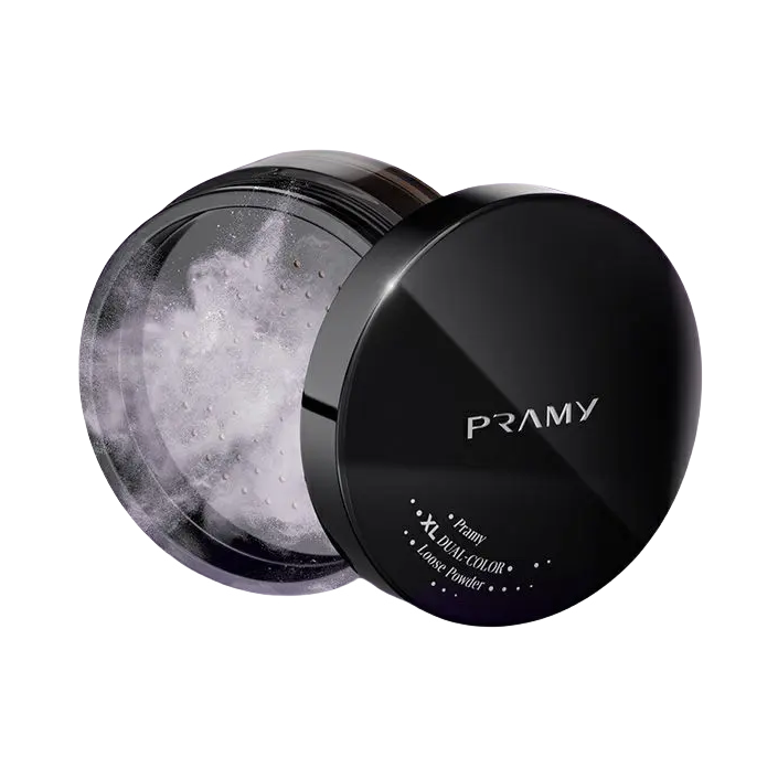 推荐商品：PRAMY/柏瑞美 双色补光散粉 控油不易卡粉粉质清透持妆修肤 28g