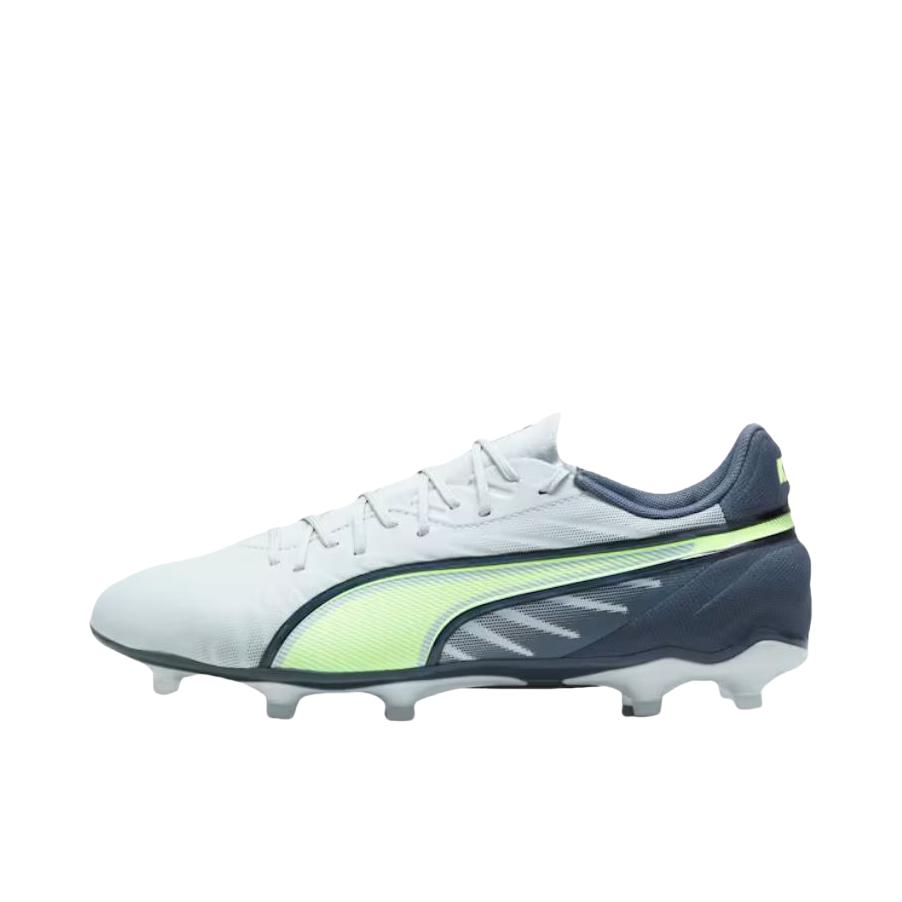 推荐商品：Puma/彪马 King Ultimate FG/AG 顶级 长钉 人造草坪 防滑耐磨 胶质 圆头 足球鞋 灰色/草绿色