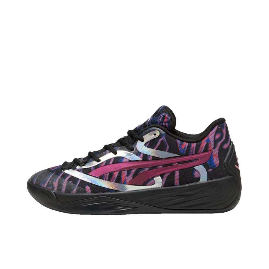 推荐商品：Puma/彪马 Stewie 2 NITRO FOAM中底 防滑耐磨 舒适轻便 缓震 圆头 织物 实战 篮球鞋 紫色/黑色