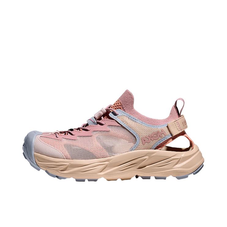 推荐商品：HOKA ONE ONE  Hopara 2  缓震网布 耐磨防水 百搭增高 徒步 沙滩  溯溪鞋 石英砂色/浅咖啡色