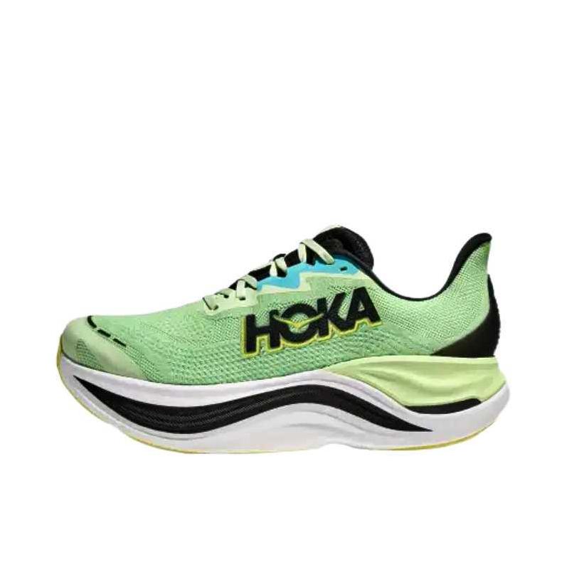 推荐商品：HOKA ONE ONE SKYWARD X 碳板 舒适透气 防滑耐磨 缓震 百搭 时尚潮流 跑鞋 绿色 