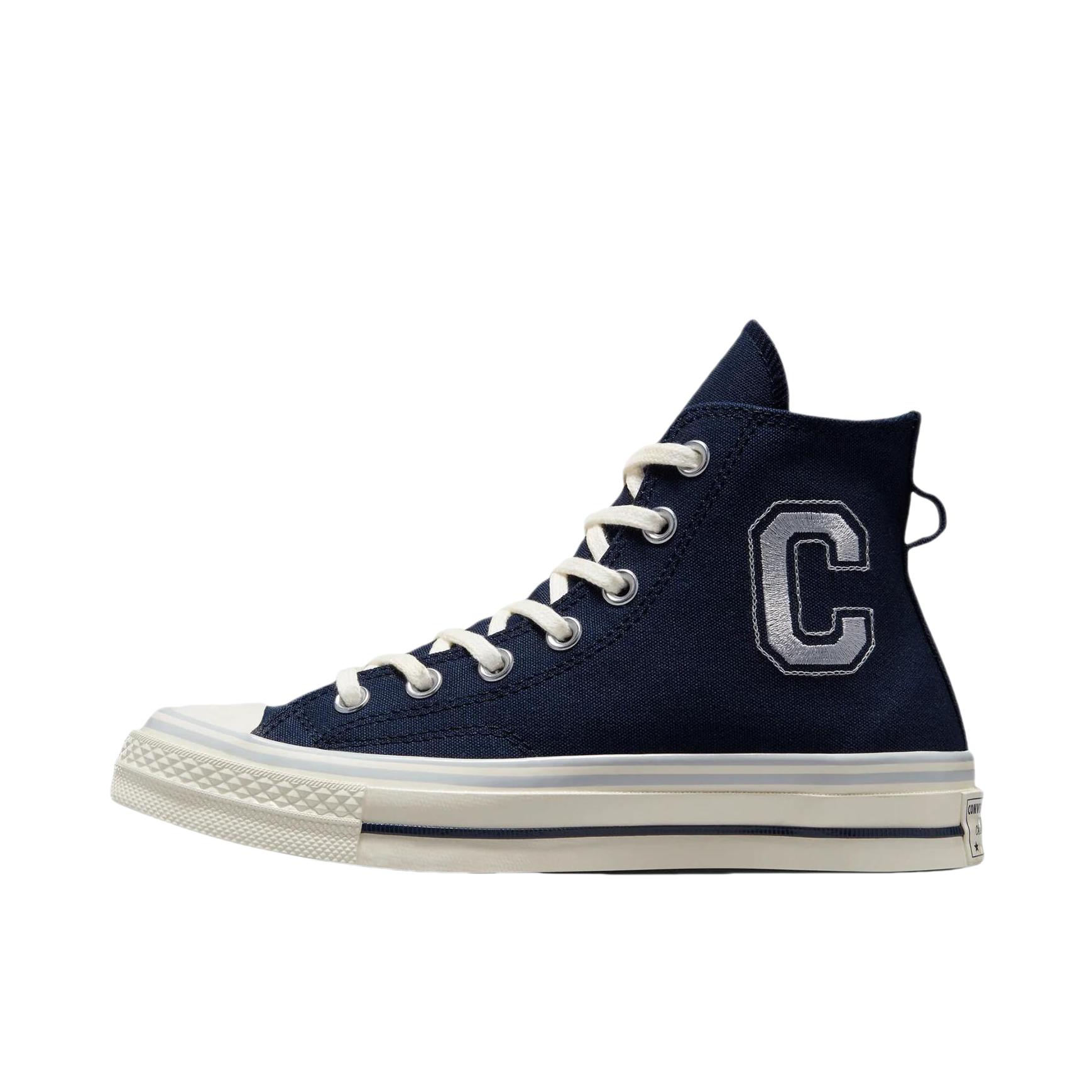 推荐商品：Converse/匡威 Chuck 70 帆布鞋 防滑耐磨轻便透气舒适百搭拼接感方头贴合 女款/藏青色 