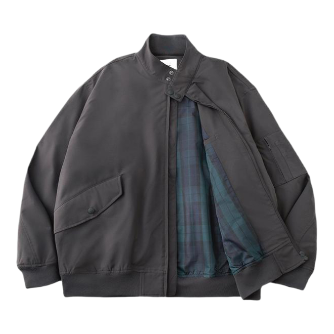 推荐商品：MOSEALAND 三防多口袋立领哈灵顿夹克 LC23491 月夜黑