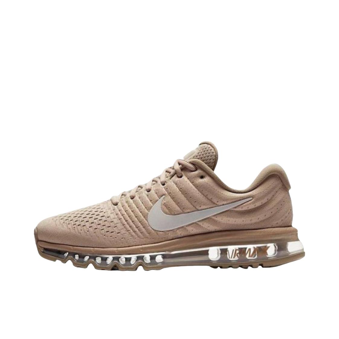 推荐商品：Nike Air Max 2017 跑鞋 减震回弹防滑耐磨舒适透气运动织物支撑简约休闲短跑 粉色