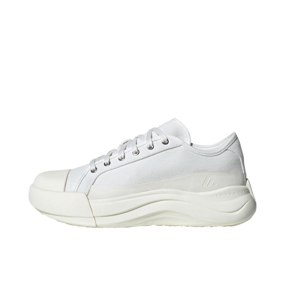 推荐商品：adidas MAXXCOURT Pro Fos 运动休闲鞋 防滑耐磨舒适轻便厚底系带百搭时尚贴合 亮白/汉玉白/黑色
