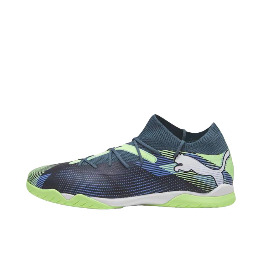 推荐商品：Puma/彪马 Future 7 Match TT 人造草坪 碎钉 足球鞋 灰色/蓝色 