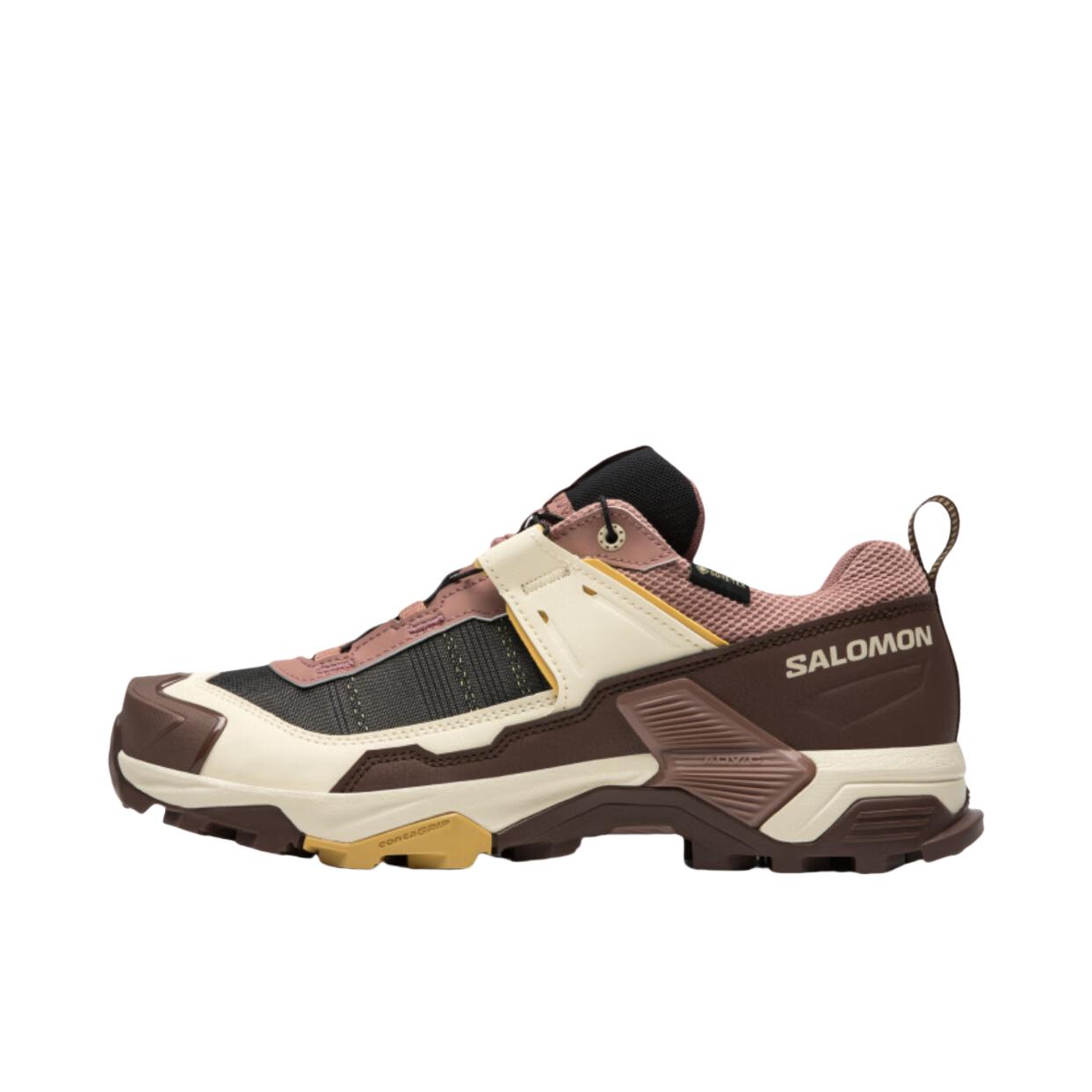 推荐商品：Salomon/萨洛蒙 X ULTRA 5 GTX 徒步鞋 户外防滑耐磨支撑透气舒适百搭潮流 炙烤棕 