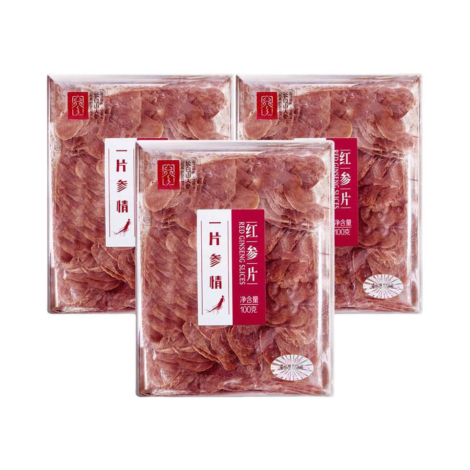 推荐商品：CBM GINSENG/长白山人参 红参片 盒装 送礼首选滋补养生