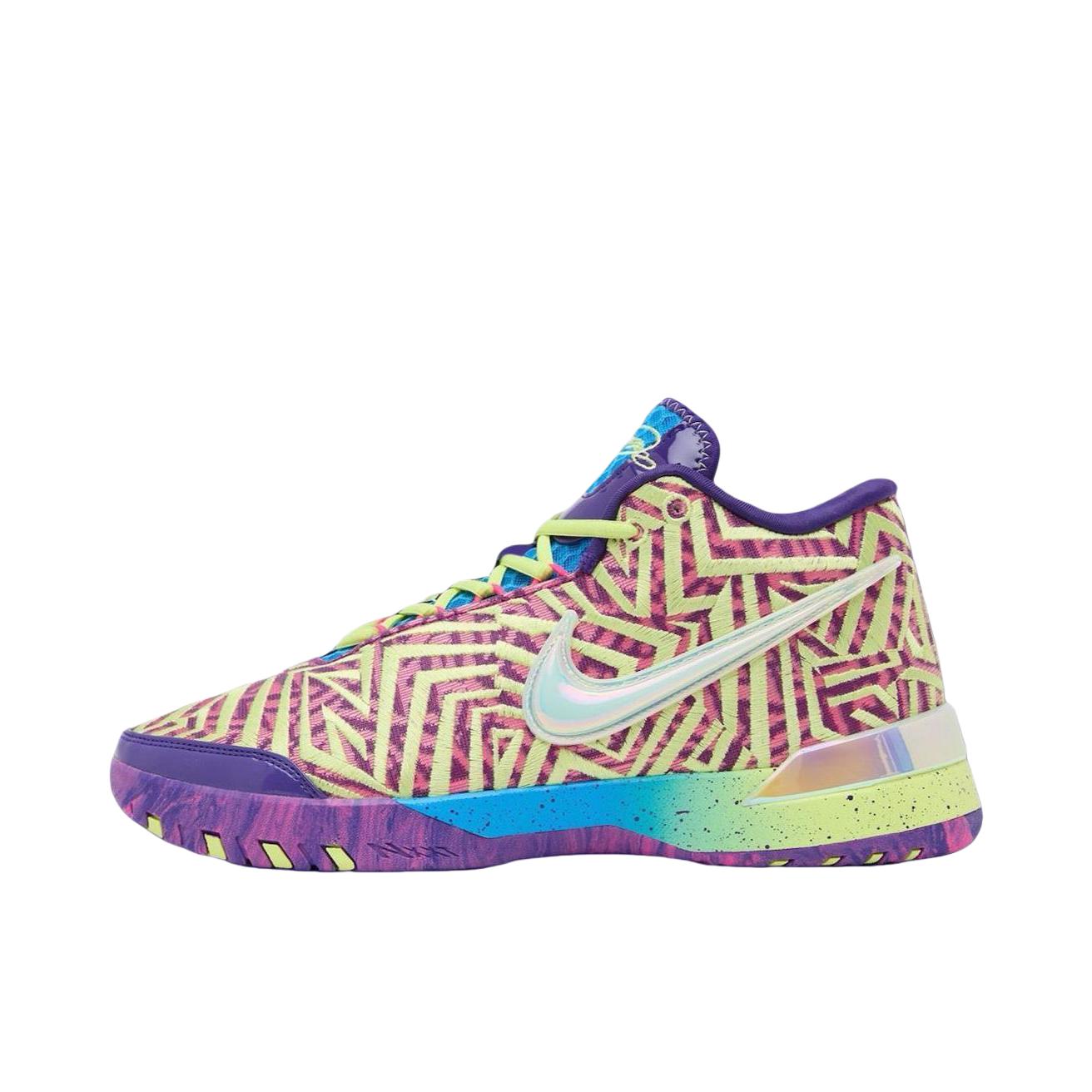 推荐商品：Nike LeBron NXXT Genisus 防滑耐磨 舒适缓震 轻便透气 抗扭 时尚简约 百搭 篮球鞋 超粉红/浅柠檬黄/紫色
