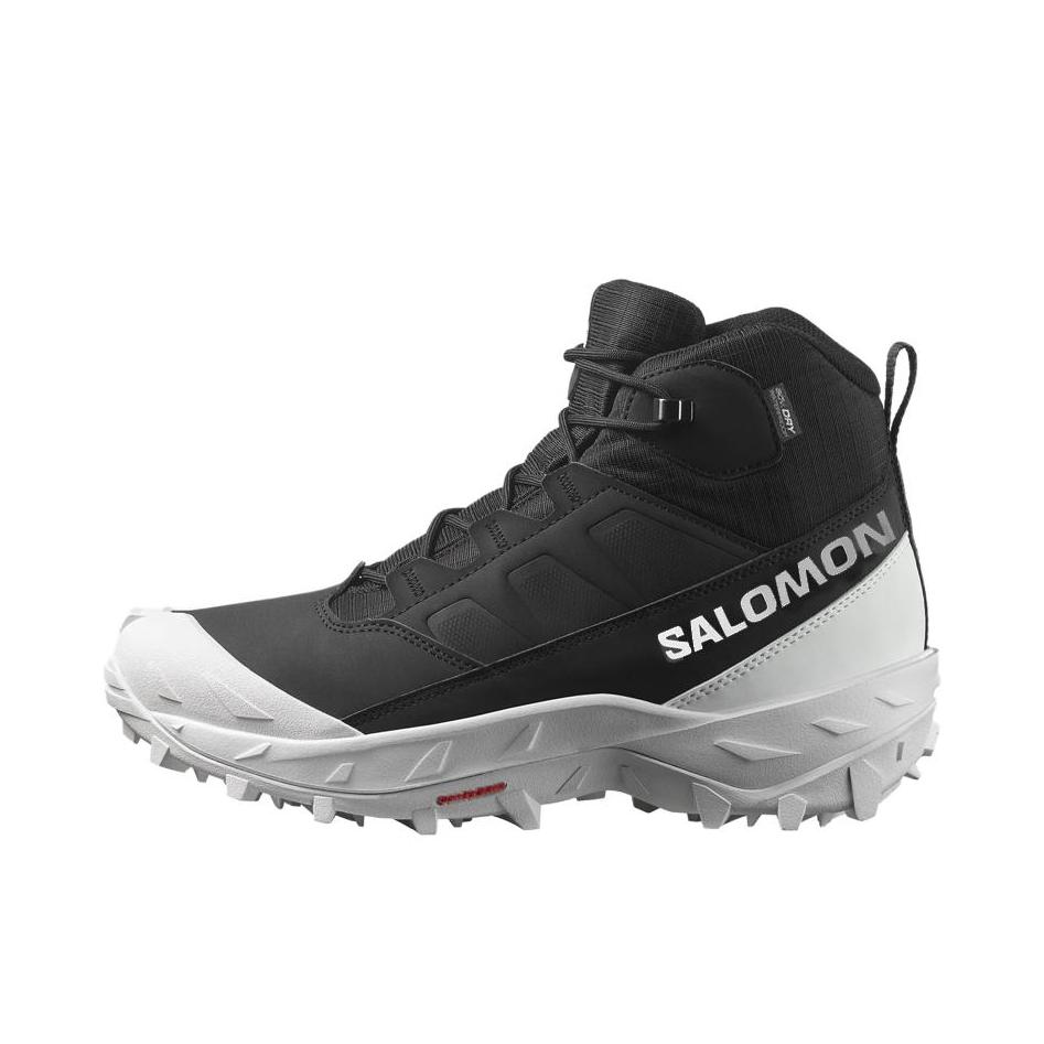 推荐商品：Salomon/萨洛蒙 CROSTRAK 防滑 防水 高帮 系带 户外鞋 徒步鞋 黑色