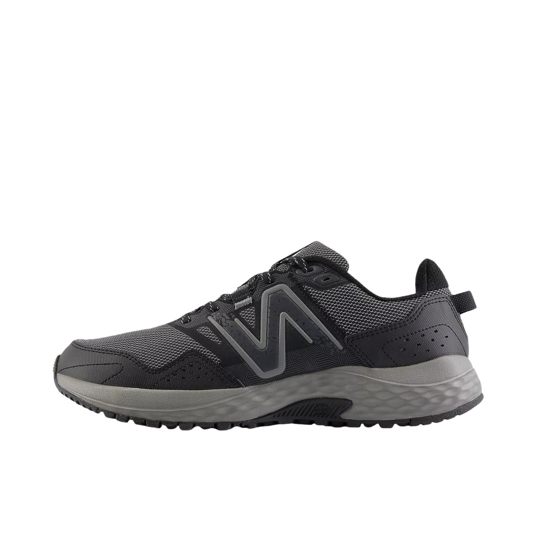 推荐商品：New Balance 410 跑鞋 潮流复古减震回弹防滑耐磨舒适轻便网面透气运动 D宽/幻影/黑色