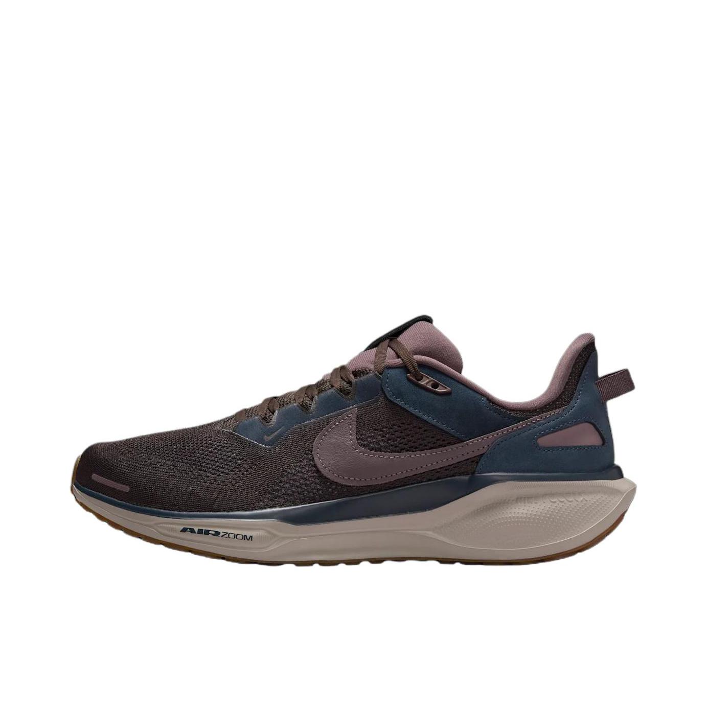 推荐商品：Nike Air Zoom Pegasus 41 飞马 跑鞋 ReactX泡绵缓震透气轻便回弹训练防滑马拉松短跑支撑贴合耐用 棕色/蓝色