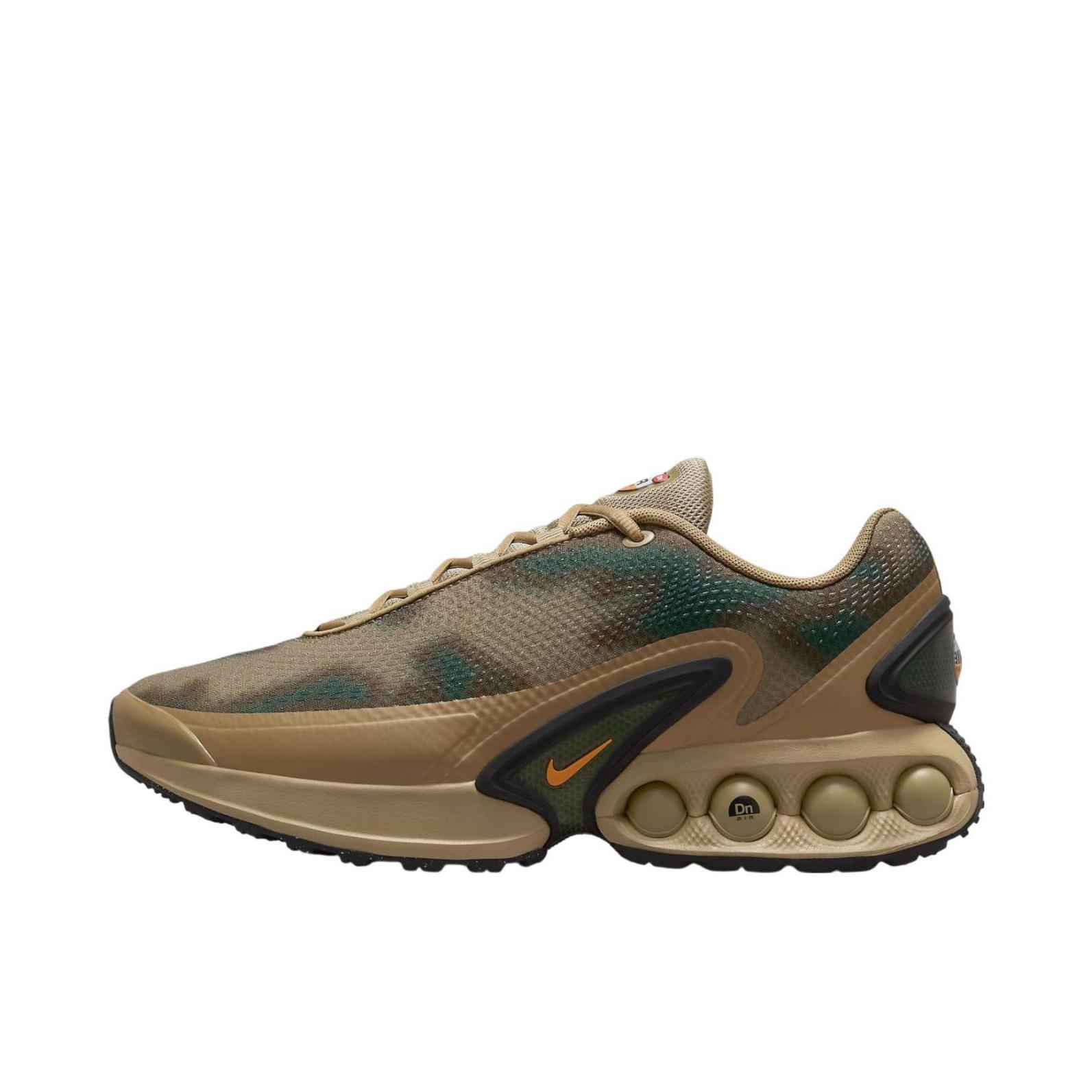 推荐商品：Nike Air Max Dn 运动休闲鞋 柔软防滑耐磨缓震回弹支撑网布透气低帮平跟贴合 棕色