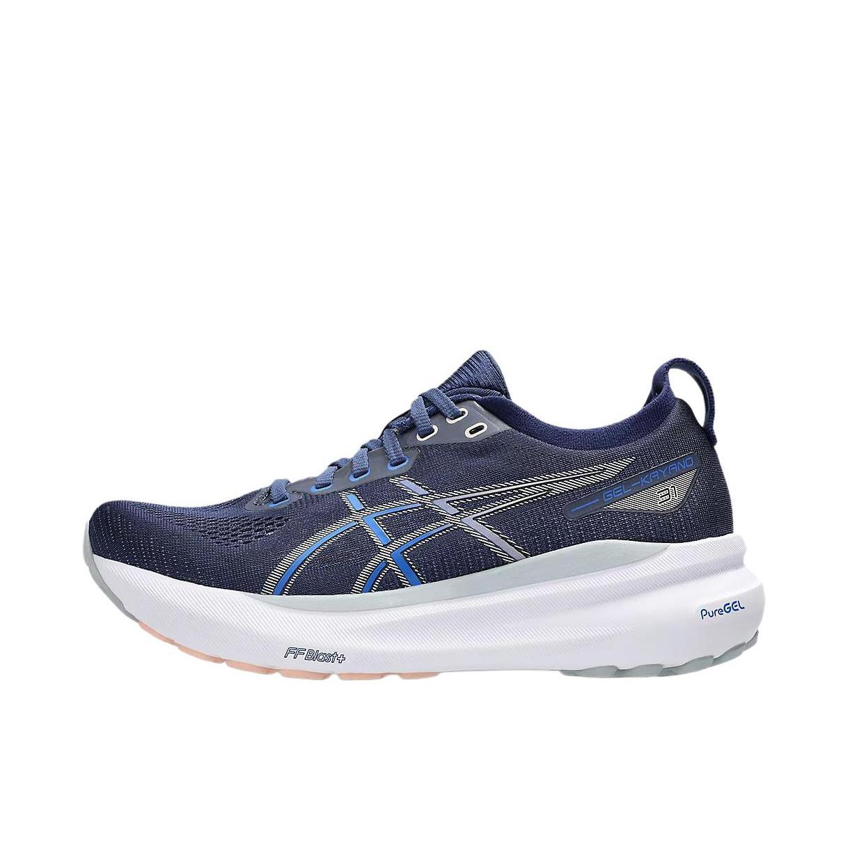 推荐商品：Asics/亚瑟士 Gel-Kayano 31 跑鞋 稳定足弓支撑轻便缓震长跑轻量回弹 女款/蓝色 