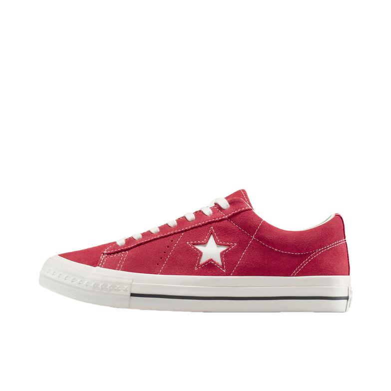 推荐商品：Converse/匡威 One Star 95 复古 低帮 休闲 系带 板鞋 红色