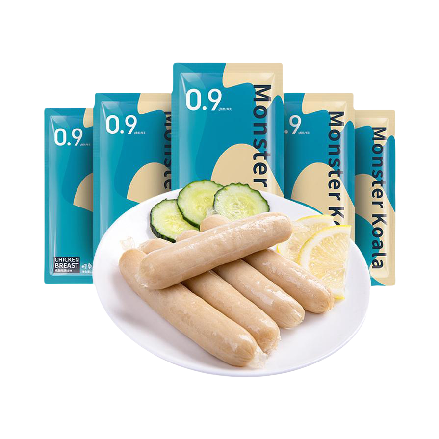 推荐商品：怪兽考拉 鸡胸肉肠 袋装