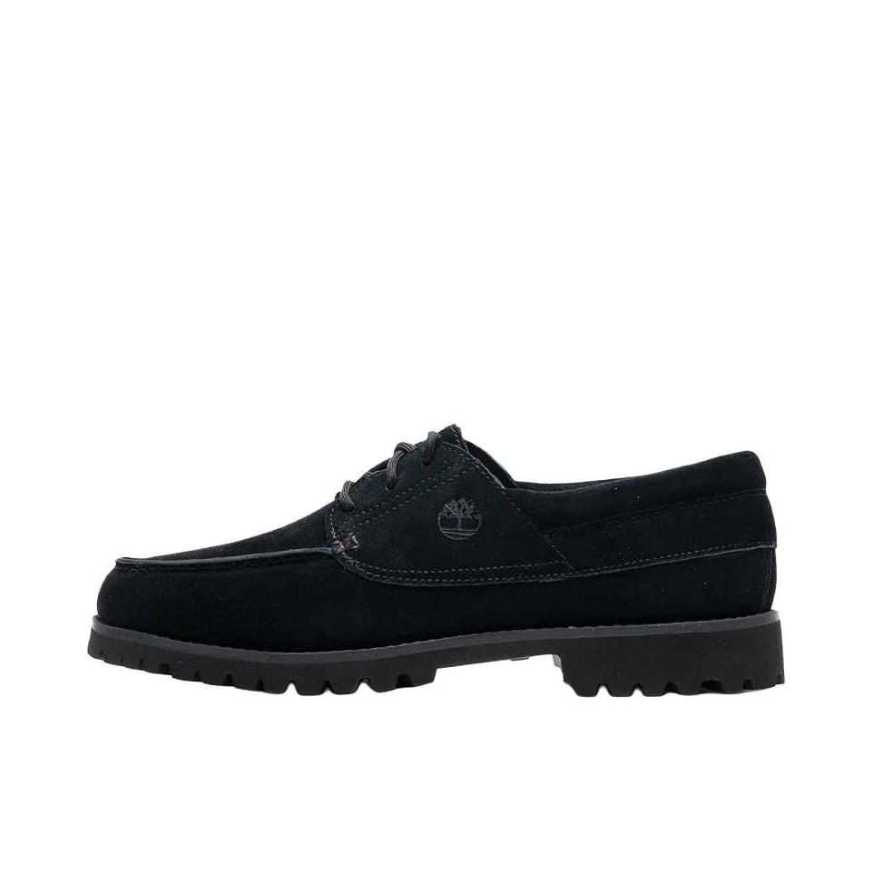 推荐商品：Timberland/添柏岚 AUTHENTICS系列 百搭 休闲 低跟 圆头 乐福鞋 皮鞋 黑色