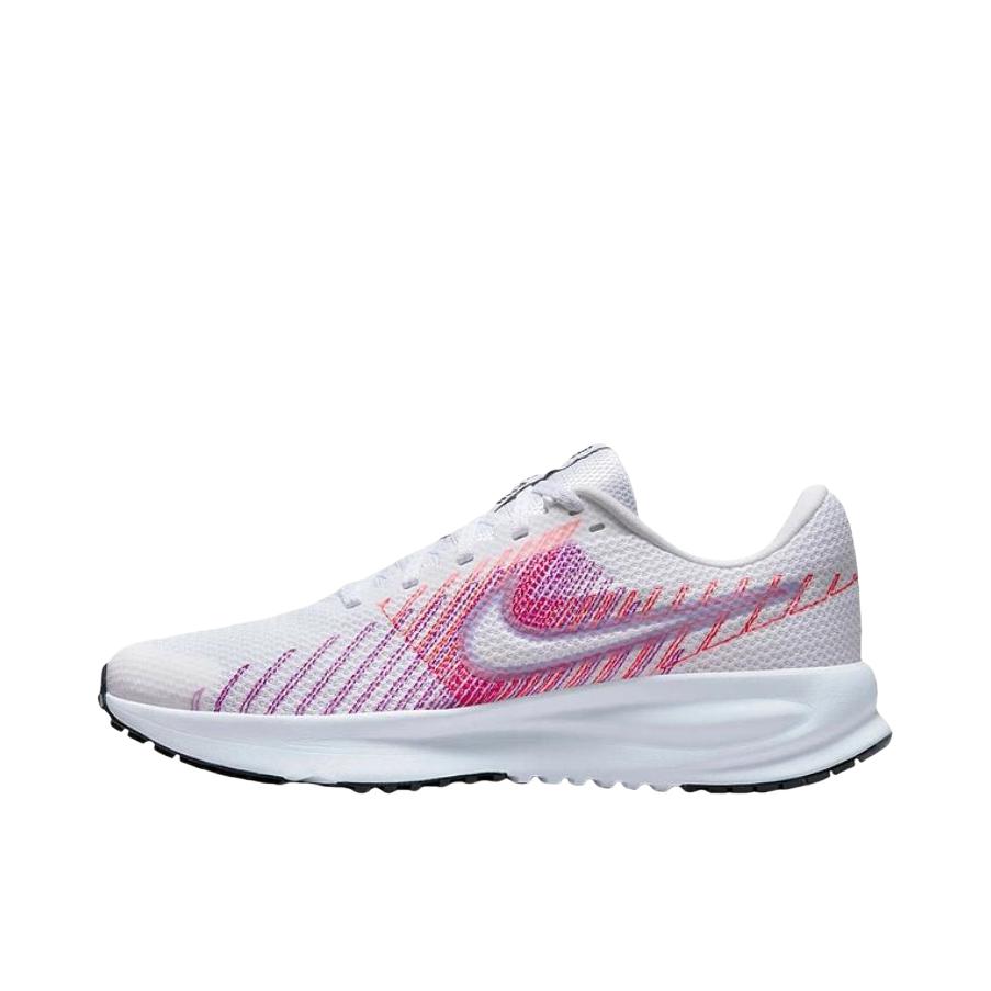 推荐商品：Nike RUN DEFY 跑鞋 低帮减震防滑耐磨系带平底抓地舒适百搭 白色/粉色 