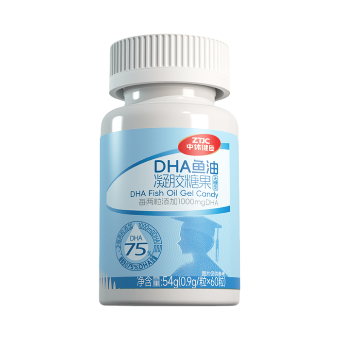 推荐商品:中体健臣 DHA鱼油凝胶糖果 瓶装 高纯度